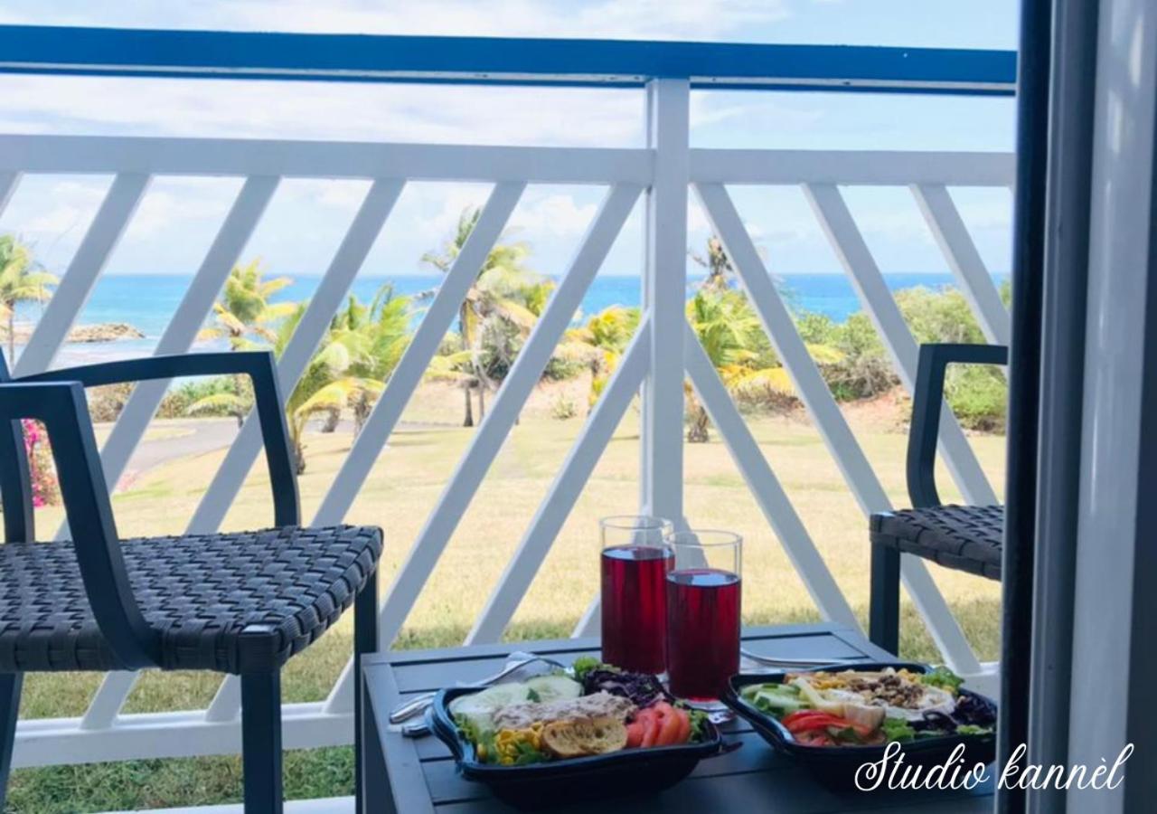 Charmant studio Kannèl au MANGANAO vue sur mer et panier d'accueil offert Saint-Francois  Esterno foto