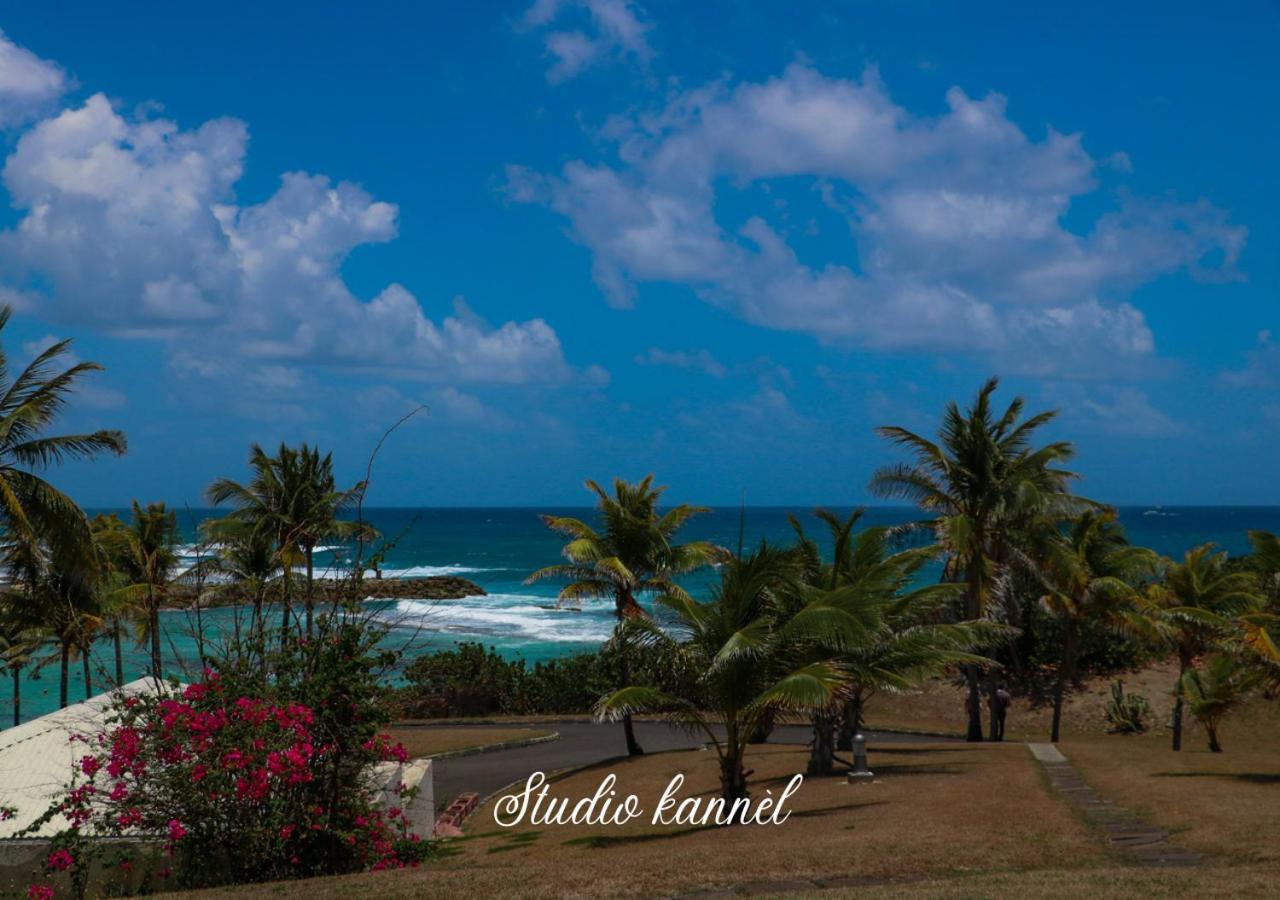 Charmant studio Kannèl au MANGANAO vue sur mer et panier d'accueil offert Saint-Francois  Esterno foto